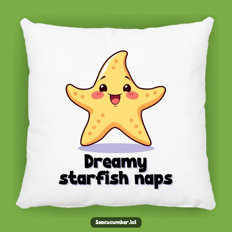 Funny Starfish Spin Pillow: Cozy Joy, Perfect Underwater Gift