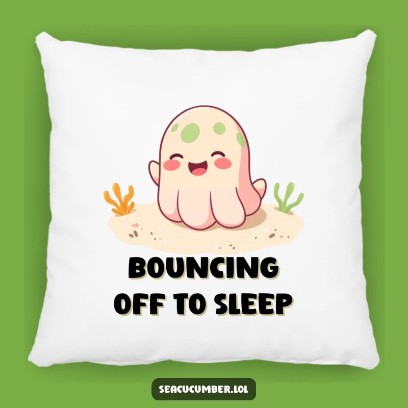 Funny Seacucumber Pillow: Cozy Comfort with a Playful Bouncing Design