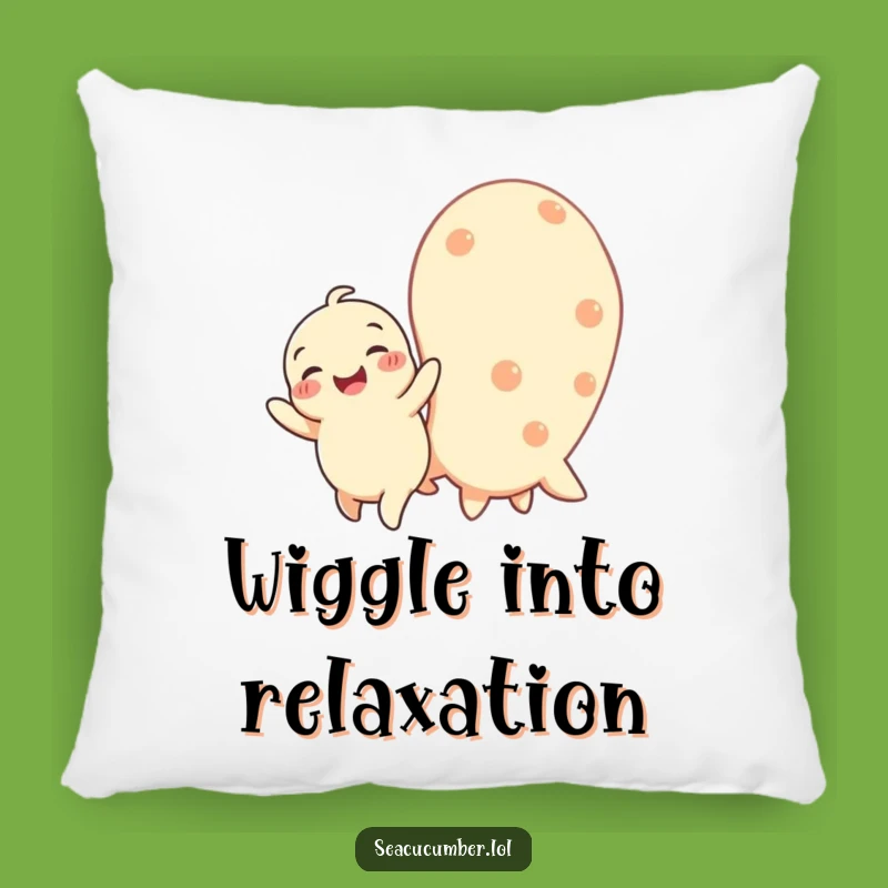 Funny Baby Seacucumber Pillow: Cozy Comfort with a Joyful Wiggling Design