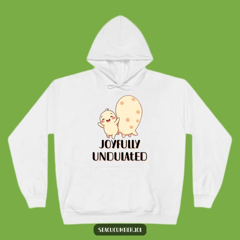 Funny Baby Seacucumber Hoodie: Cozy Comfort with a Joyful Wiggling Design
