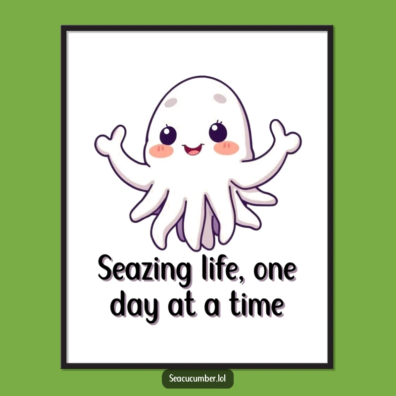 Free Printable Sea Cucumber Wall Art: Funny Downloadable Decor for a Whimsical Space