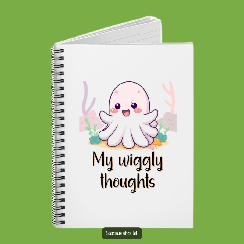 Funny Sea Cucumber Wiggle Notebook: Ocean Journal, Perfect Humorous Gift!