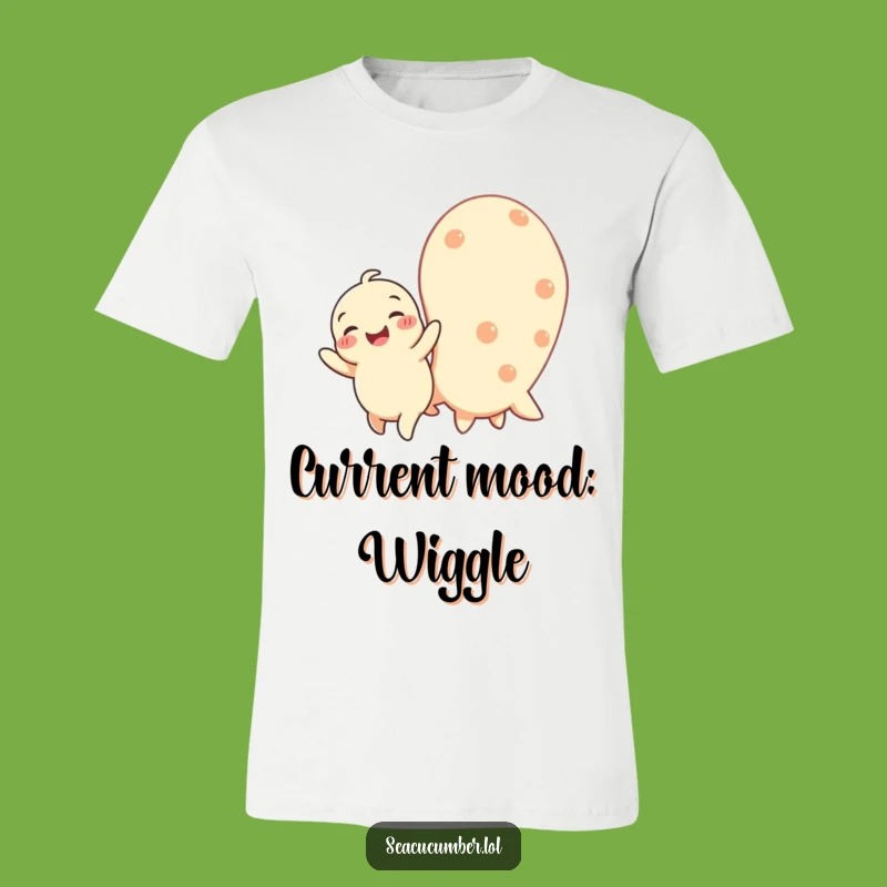 Funny Baby Seacucumber T-Shirt: Wiggling Joyful Design for a Cute Gift